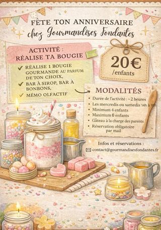 Atelier anniversaire